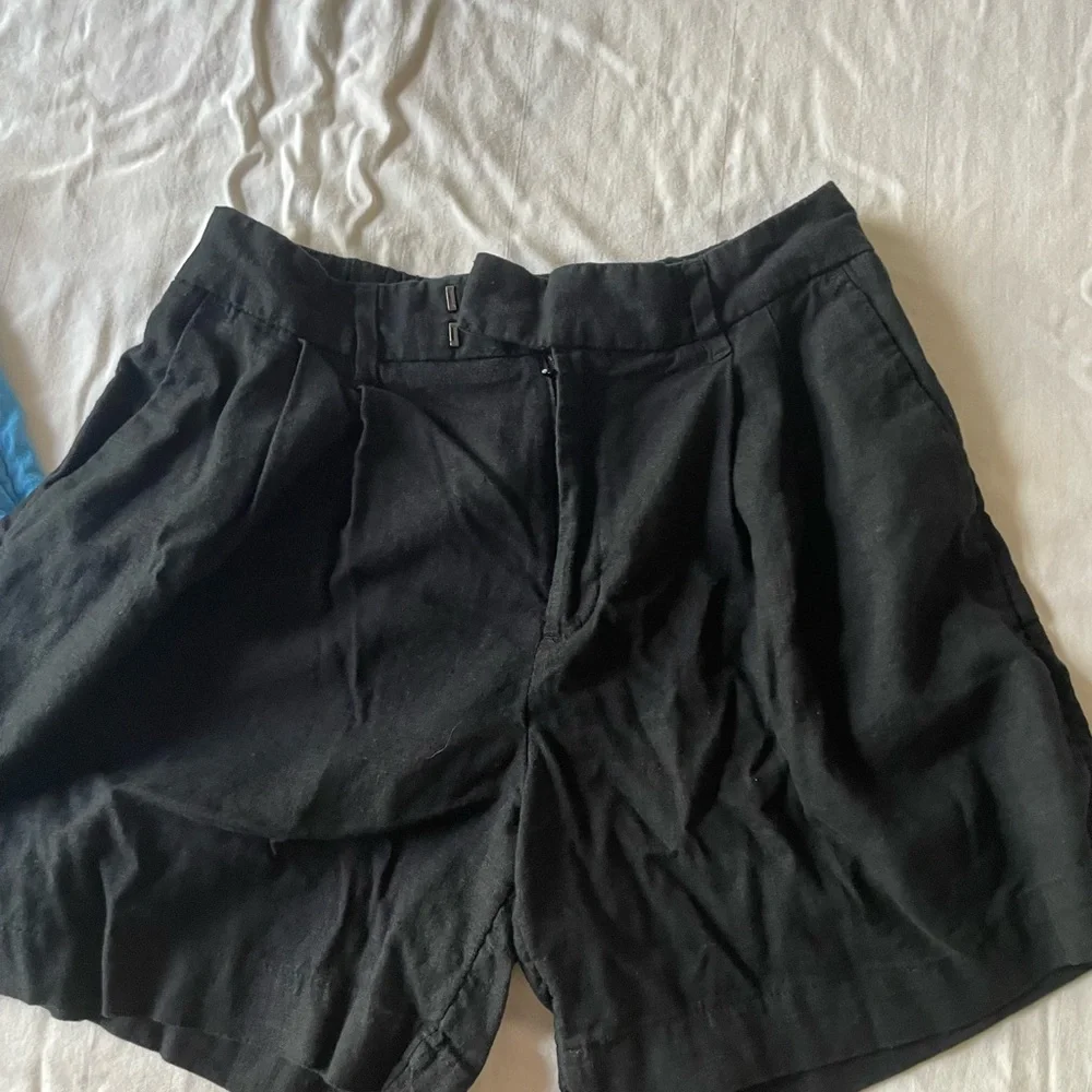 Women’s Casual Shorts Set - Blue and Black